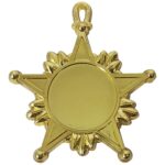 Condecoración Estrella con Hojas CON03