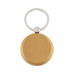 Llavero Redondo de Madera