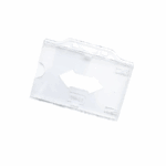 Portatarjeta Rígida Acrílico Horizontal Flecha