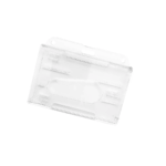 Portatarjeta Rígida Acrílico Horizontal Ovalo